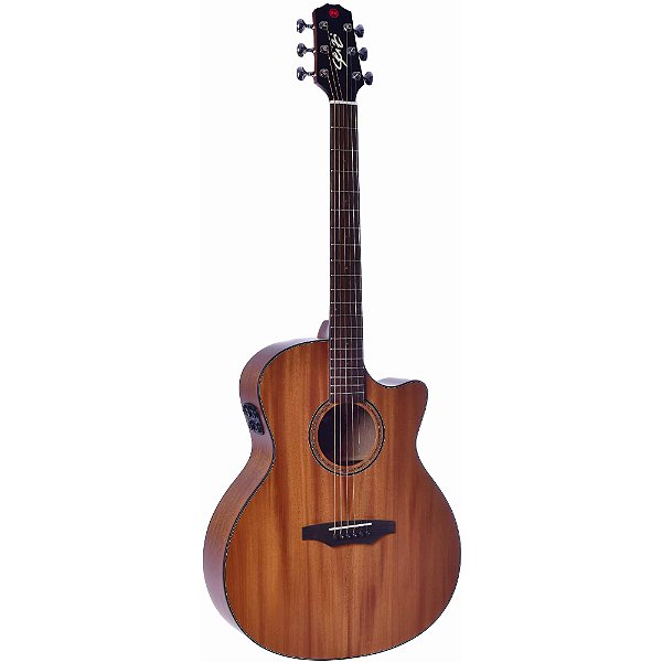 Violão Seizi Supreme Ryu Mirai Mahogany Cutaway Bag - com Efeitos
