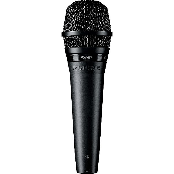 Microfone Shure PGA57-LC Dinâmico Cardioide para Instrumentos