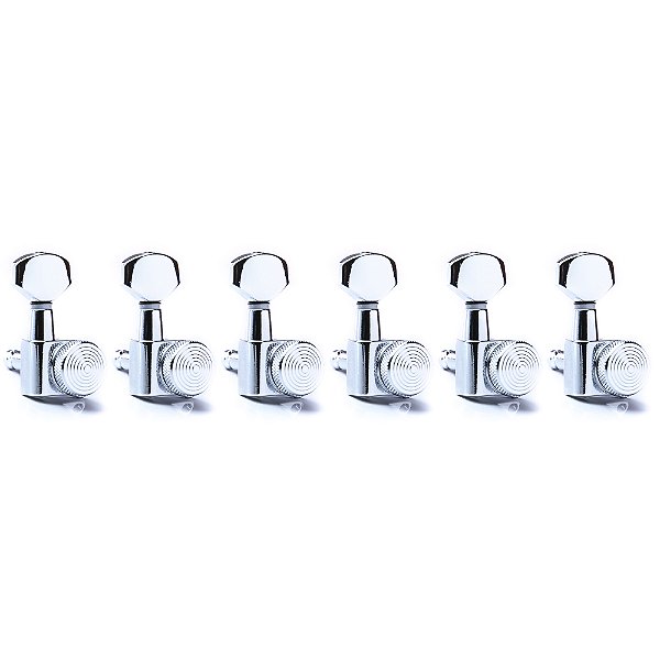 Tarraxa Para Guitarra Blindada Com Trava Cromada L6 Spirit J07LKJ-CR-L6