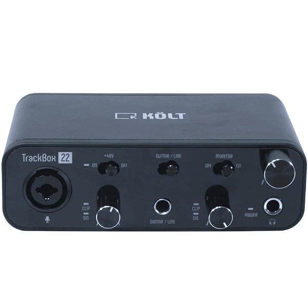 Interface de Áudio Kolt Trackbox 22 - USB