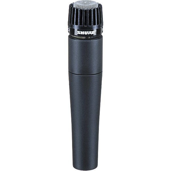 Microfone Shure SM57-LC Dinâmico Cardioide para instrumentos amplificados e acústicos