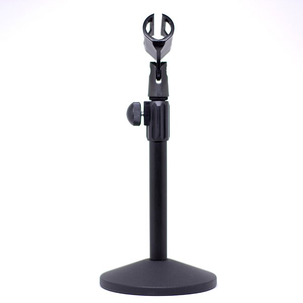Pedestal para Microfone de Mesa Custom Sound  CSSM 01 - BK