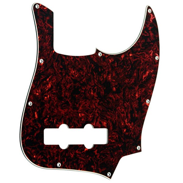 Escudo para Baixo Jazz Bass Tortoise 3 Camadas Dolphin 5632