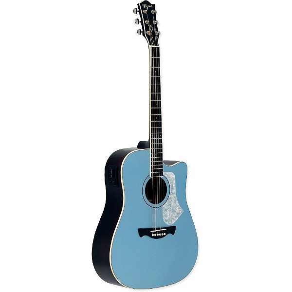 Violão Tagima Andes Lake Placid Blue Satin Folk Cutaway