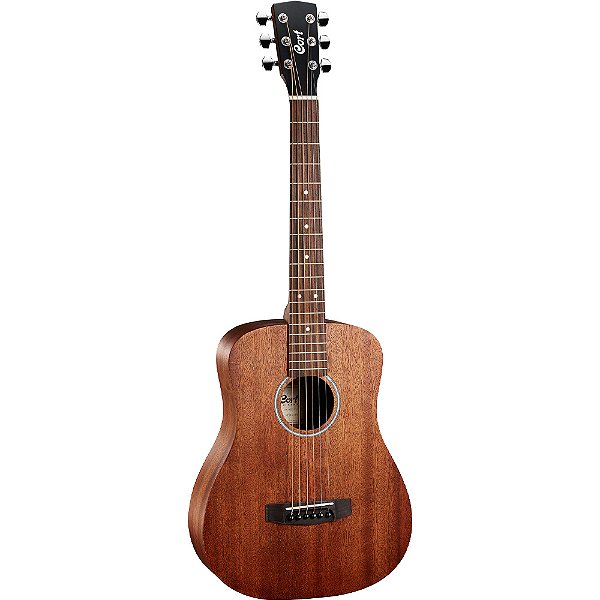 Violão Cort AD MINI MEDX OP/B Mahogany Natural Open Pore com Bag - baby