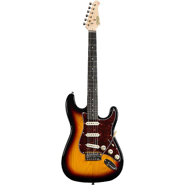 Guitarra Seizi Vintage Shinobi Ash Sunburst PH c/ Bag