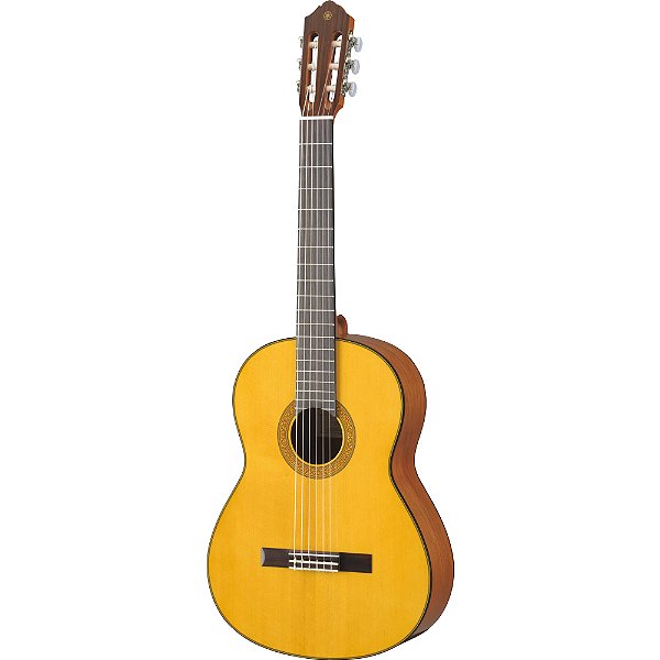 Violão Yamaha CG142S Nylon Sólid Spruce Natural Acústico