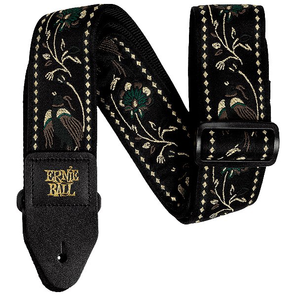 Correia Ernie Ball 5372 Black Pleasant Pheasant Jacquard