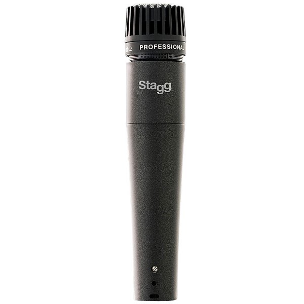 Microfone Stagg SDM70 Dinâmico Cardioide de Mão c/ cabo XLR x XLR