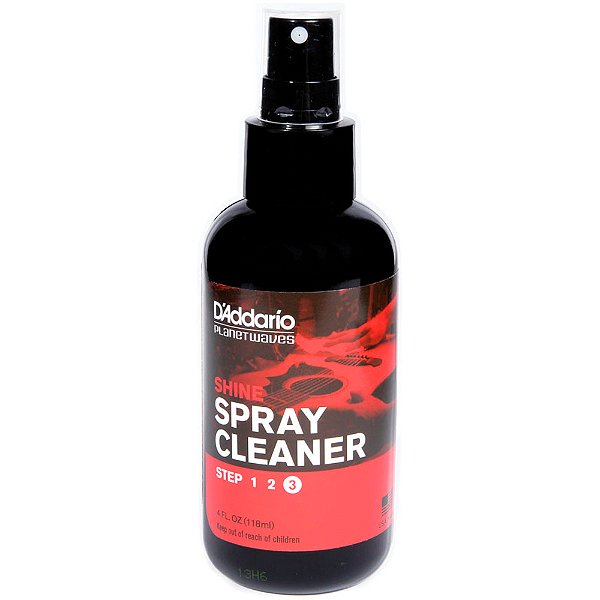 Limpador para Instrumentos D'Addario PW-PL-03 Shine Spray Cleaner