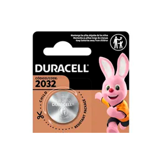 Bateria CR2032 3V Lithium Duracell - unidade