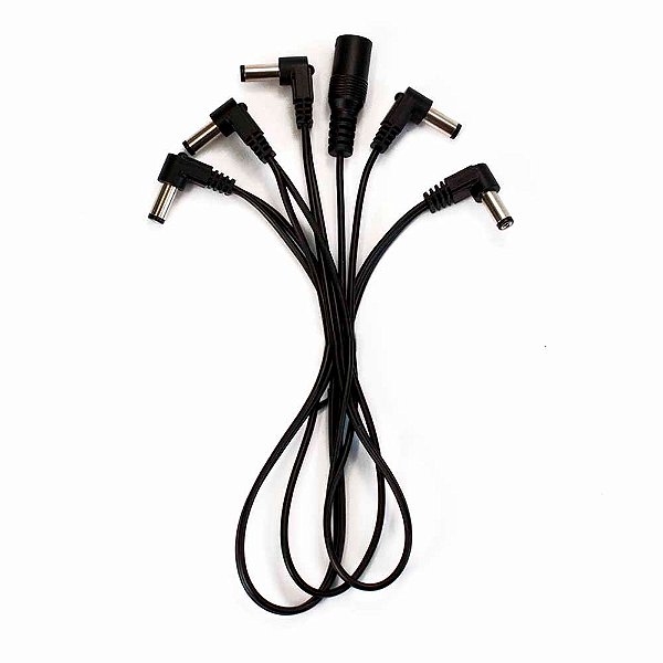 Cabo Extensor p/ Fonte Santo Angelo SA5 - 1 jack J4 e 5 plugs P4 - Daisy Chain