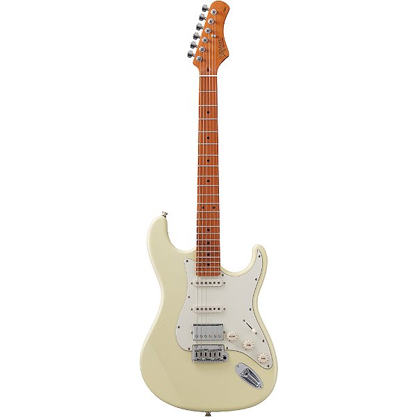 Guitarra Tagima T-640 Super Strato HSS Olympic White Roasted Maple LF/AWH - Classic Series