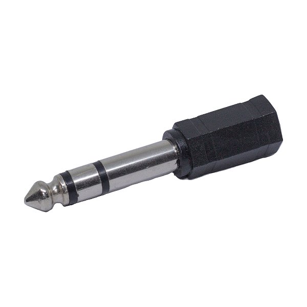 Adaptador P2 / P10 Custom Sound CSHF 330 - BK CR CS701