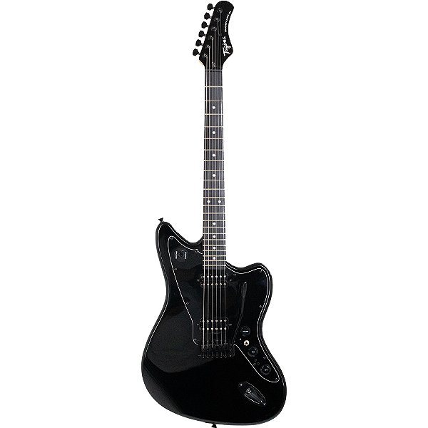 Guitarra Tagima DUO SMART H Jazzmaster HH Preta com Efeitos