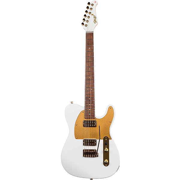 Guitarra Seizi Vintage Bonsai White Gold c/ Bag
