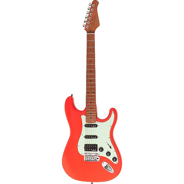 Guitarra Benson Strato HSS Hardy Series 902 Fiesta Red Chrome - S 902 M FR/MG - c/ bag