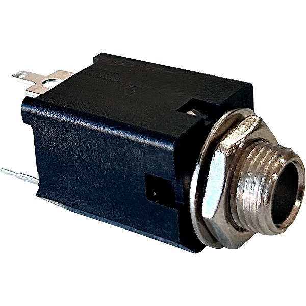 Jack de Plástico Estéreo Custom Sound CJK 300 Niquelado MK300-NI