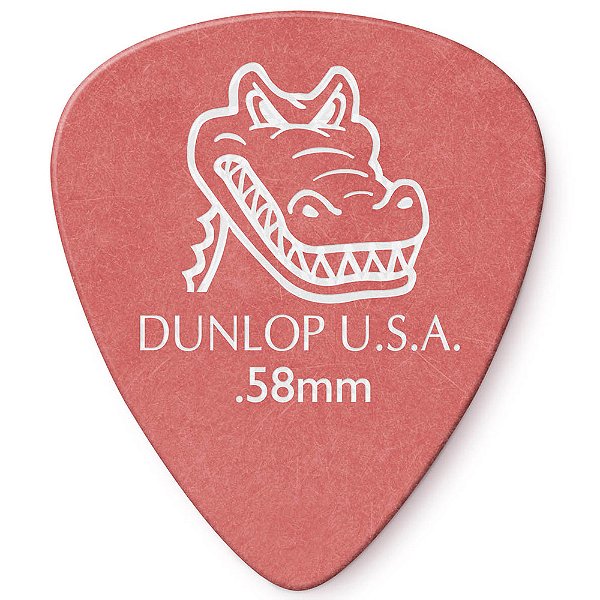 Palheta Dunlop 417-058 Gator Grip 0.58mm -  unidade