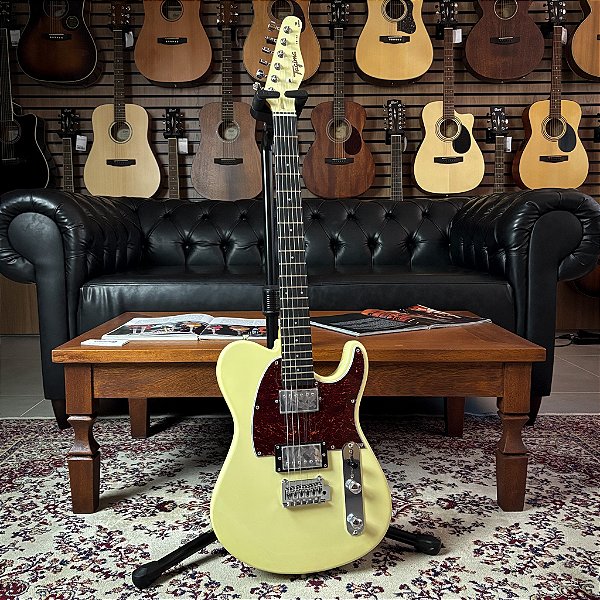 Guitarra Tagima TW-88 Tele HH Olympic White Escala Escura - TT