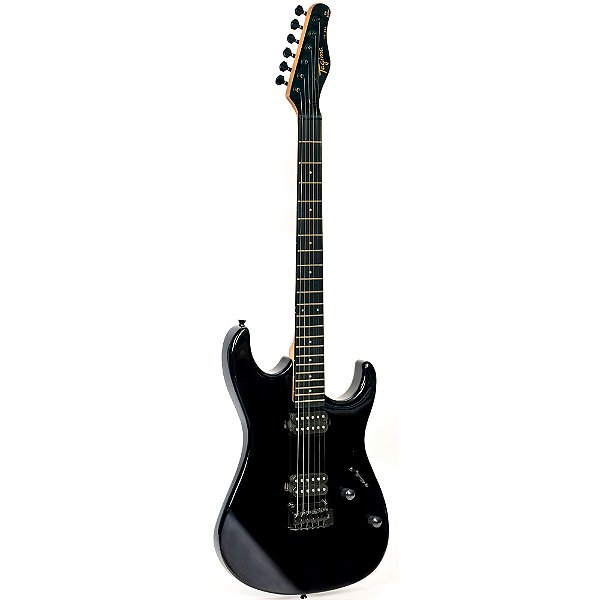 Guitarra Tagima TG-515 HH Black Escala Escura