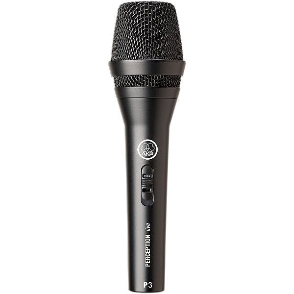 Microfone AKG Perception P3 S Dinâmico Cardioide de Mão