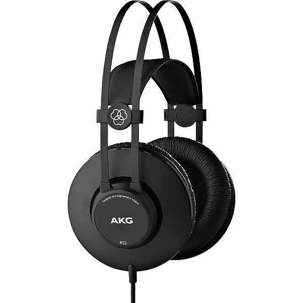 Fone De Ouvido AKG K52 Fechado Over-Ear