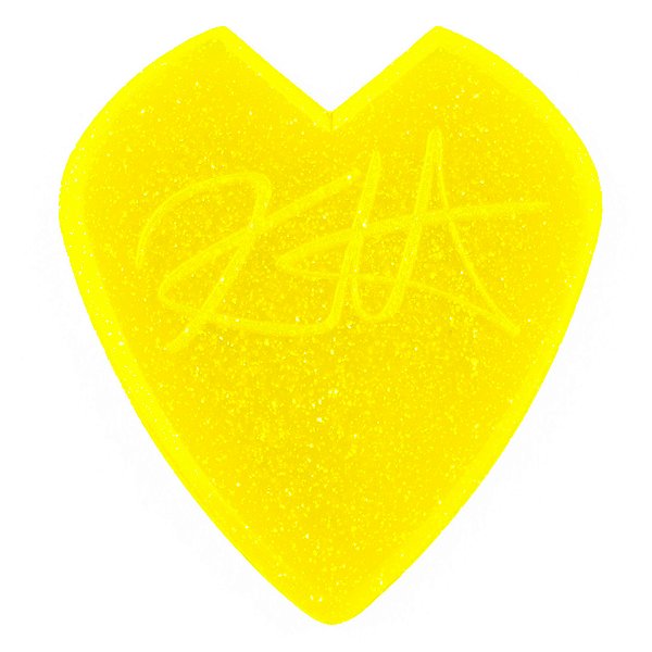 Palheta Dunlop 47-KH3NYS Kirk Hammett Yellow Glitter Jazz III - unidade