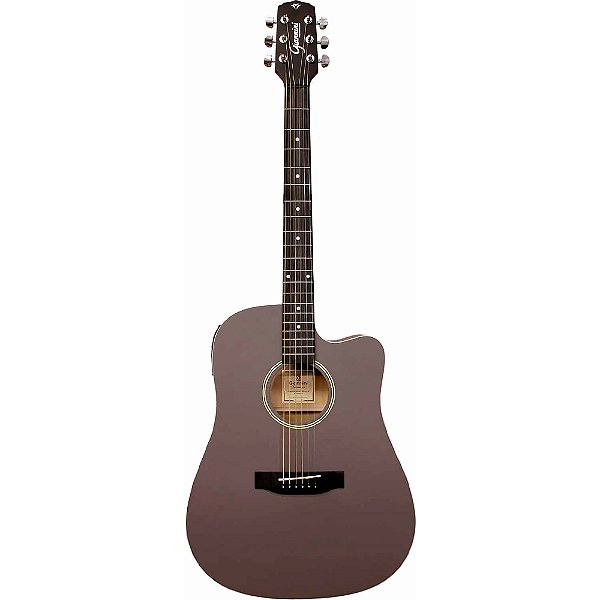 Violão Giannini Performance GDC-1 CEQ Color Top Java Folk Cutaway Eletroacústico - CTJ