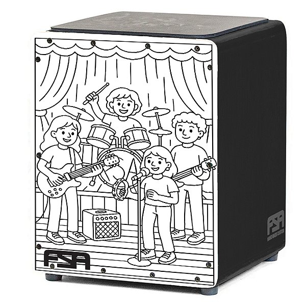 Cajon FSA Kids FK19 - Colorir