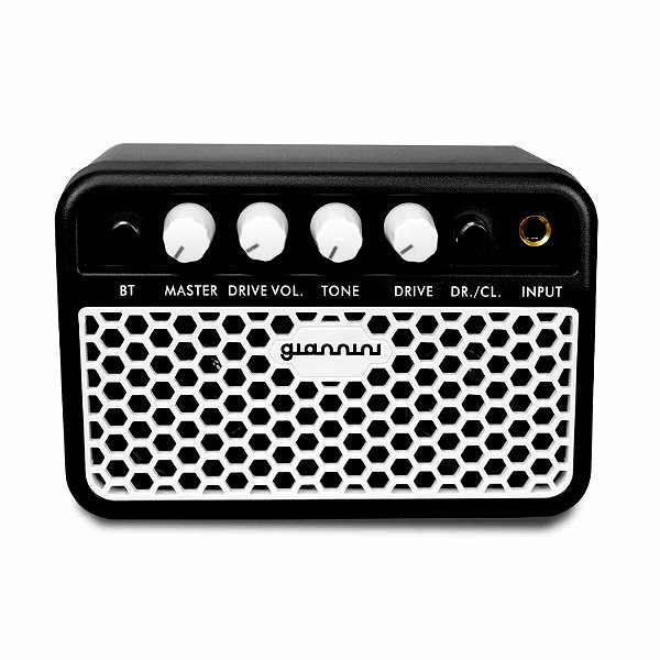 Mini Amplificador para Guitarra Giannini GB-5 Bulldog 5 - 2ch 5W Bluetooth Recarregável
