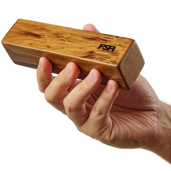 Ganzá Wood Shaker FSA FSAWS04 em Cedro