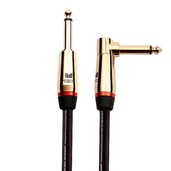 Cabo para Instrumento Monster Rock Prolink 21ft 6,4m - P10-P10 - Reto-L - Monster Cable