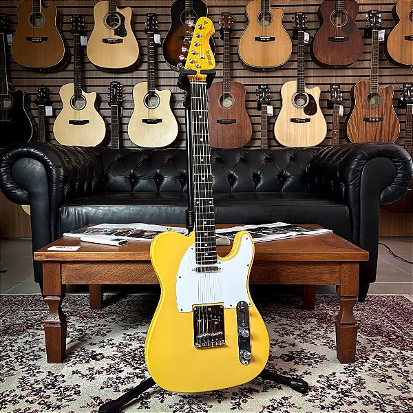 Guitarra PHX TL-1 Tele Creme - Alder - Alnico 5 - Tarraxa c/ Trava - SEMINOVA