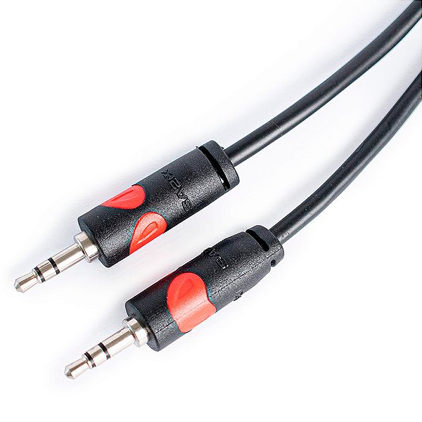 Cabo de Áudio Santo Angelo SA2X CA20 2,0m - P2 estéreo x P2 estéreo