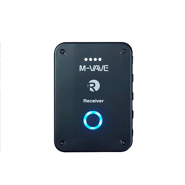 Receptor p/ Sistema Monitoramento Sem Fio M-Vave WP-RE - Receptor Wireless 2.4ghz para Fone de Ouvido