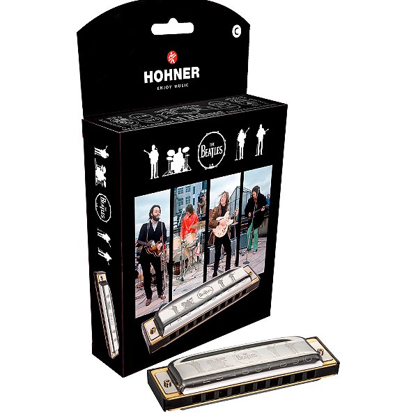 Gaita Hohner The Beatles Signature Diatônica em C (Dó) - Diatonic Harmonica
