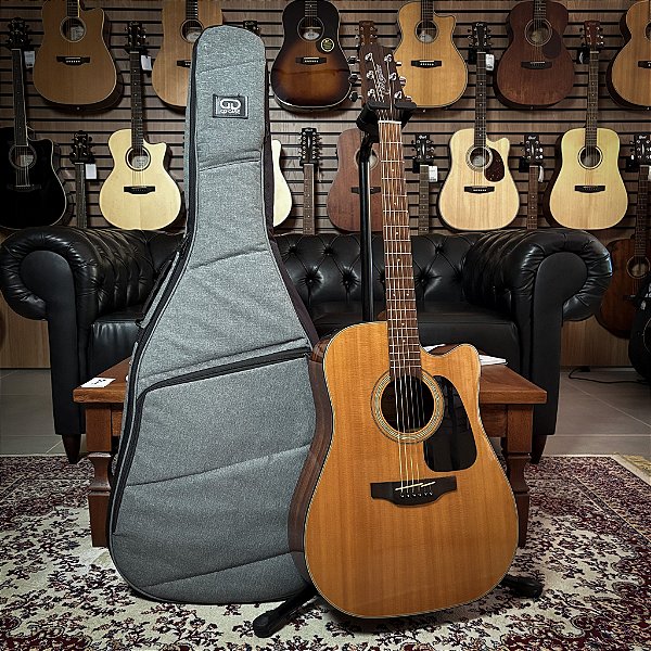 Violão Takamine GD30CE NAT Dreadnought Cutaway c/ Bag GD Case - SEMINOVO
