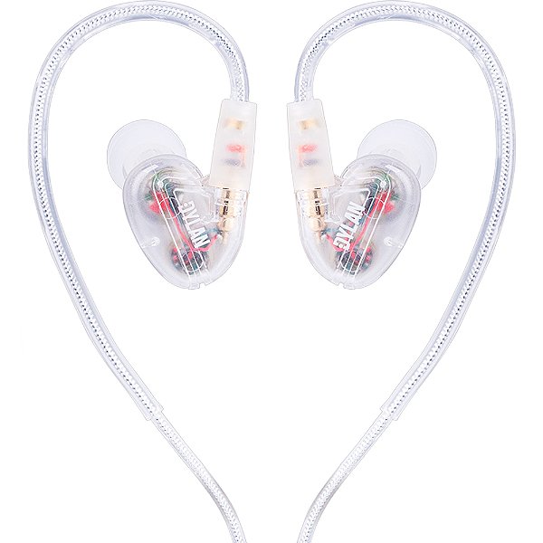 Fone de Ouvido in Ear Dylan DE-225 Branco - 2 drivers