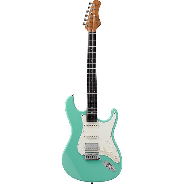 Guitarra Tagima T-640 Super Strato HSS Surf Green Escala Rosewood DF-SG- Classic Series