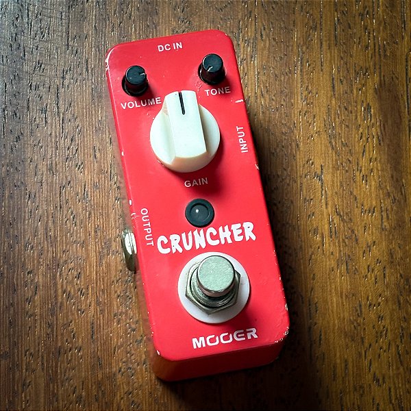 Pedal Mooer Cruncher Distortion - SEMINOVO