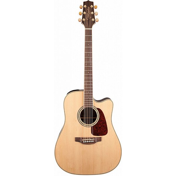 Violão Takamine GD71CE N Solid Spruce Natural Dreadnought Folk Cutaway - Eq TK40D