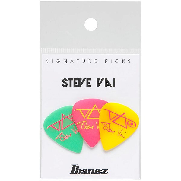 Palheta Ibanez Steve Vai Signature 1.0mm Sortidas B1000SV-GPY - 3 unidades