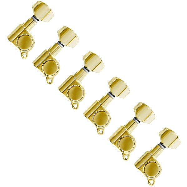 Tarraxa Blindada 6 em Linha para Guitarra Strinberg GM20GD Dourada - 6L