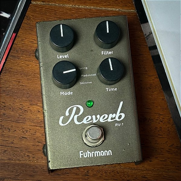 Pedal Fuhrmann RV01 Reverb - SEMINOVO