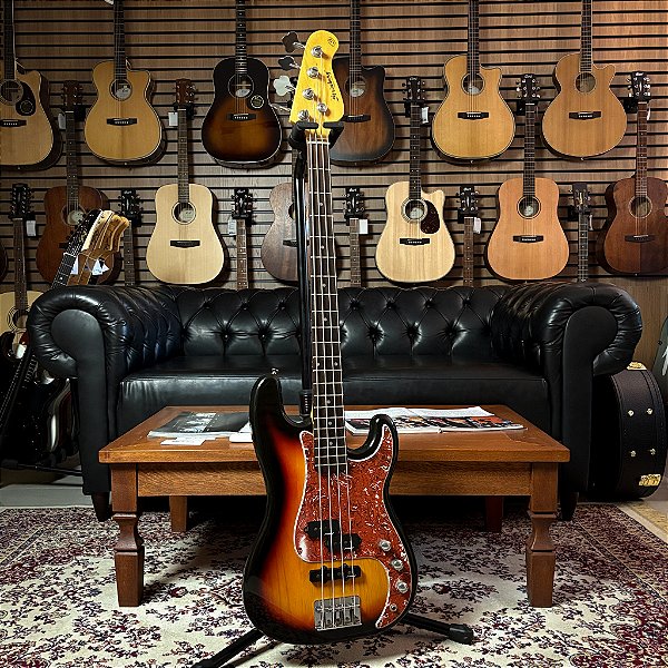 Baixo 4 Cordas Strinberg PBS 40 PJ Sunburst - USADO