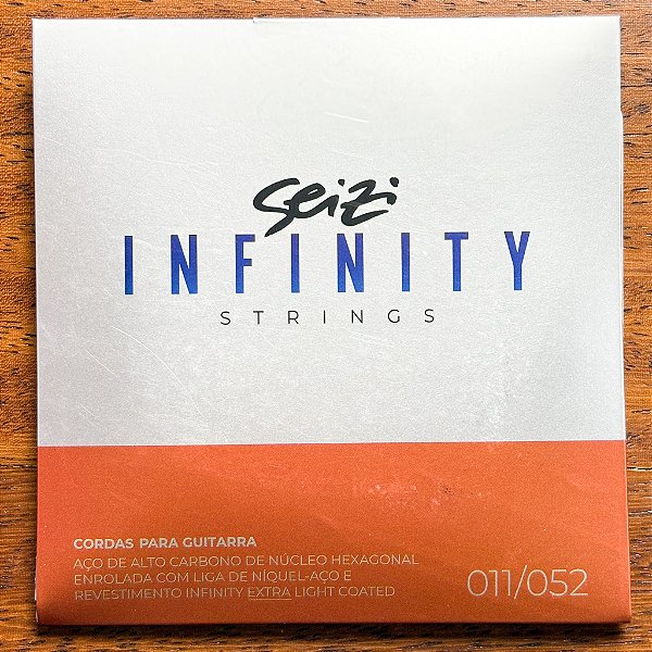 Encordoamento Guitarra Seizi Infinity Extra Light Coated 011-052