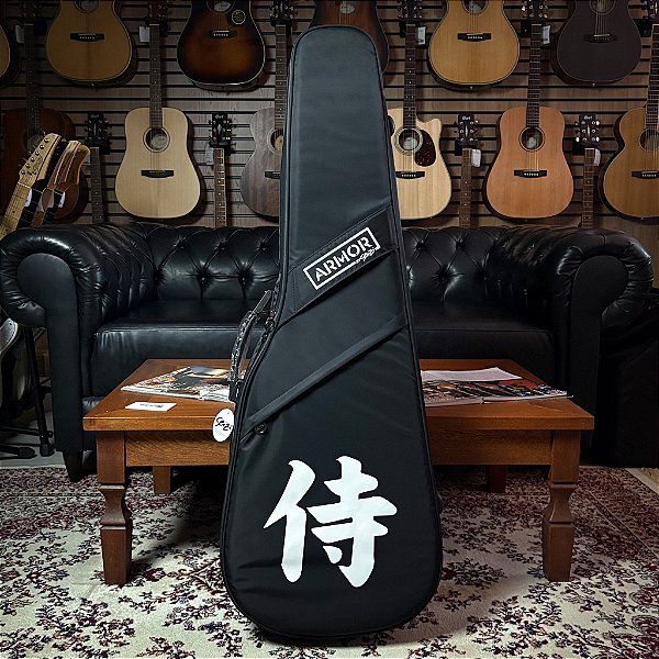 Bag p/ Guitarra Armor by Seizi Ultra 5 Guitar Black - Les Paul