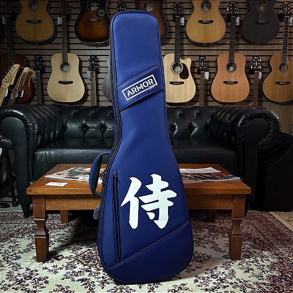 Bag p/ Guitarra Armor by Seizi Ultra 3 Guitar Dark Blue - Les Paul