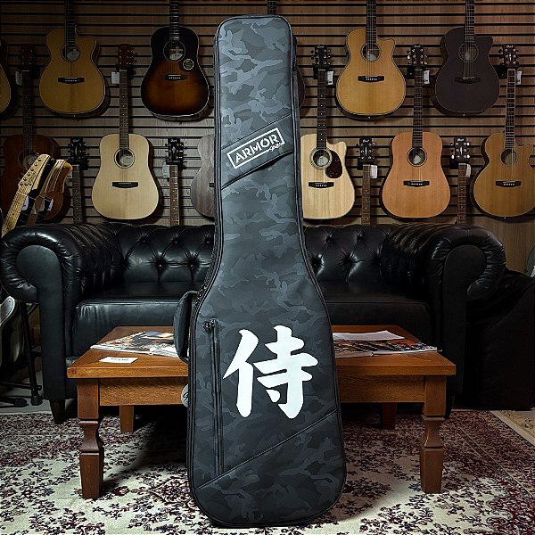 Bag p/ Baixo Armor by Seizi Ultra 2 Bass Grey Camo